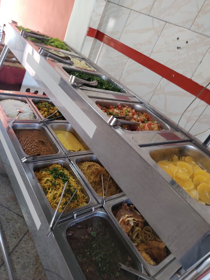 Buffet self service sem balança do JD Paladar em Betim